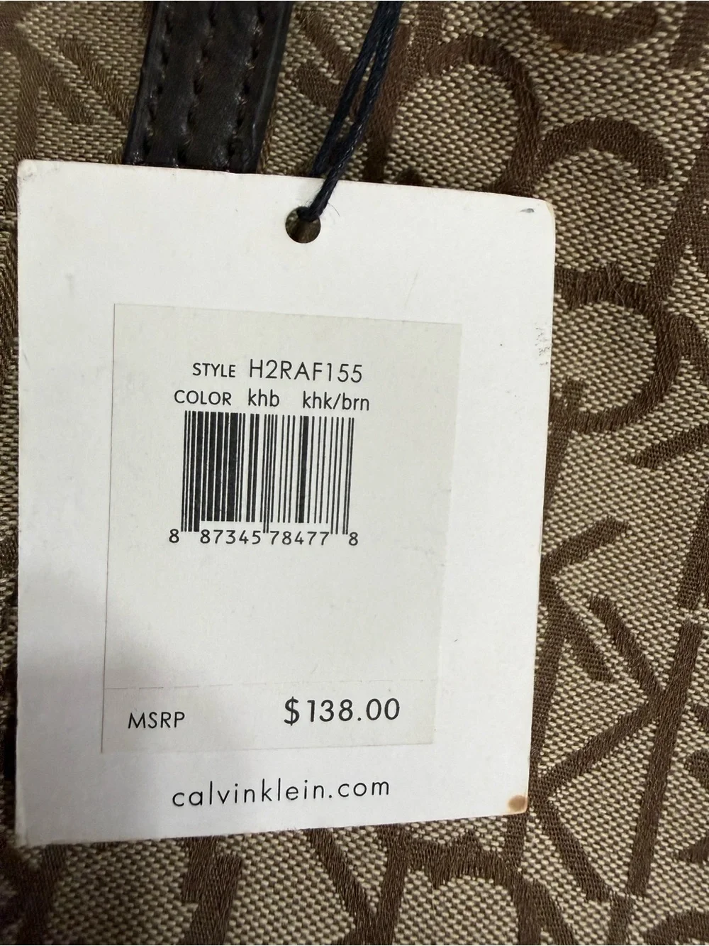 Calvin Klein new tags